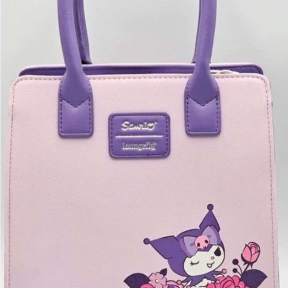 Loungefly Kuromi Pink and Purple crossbody